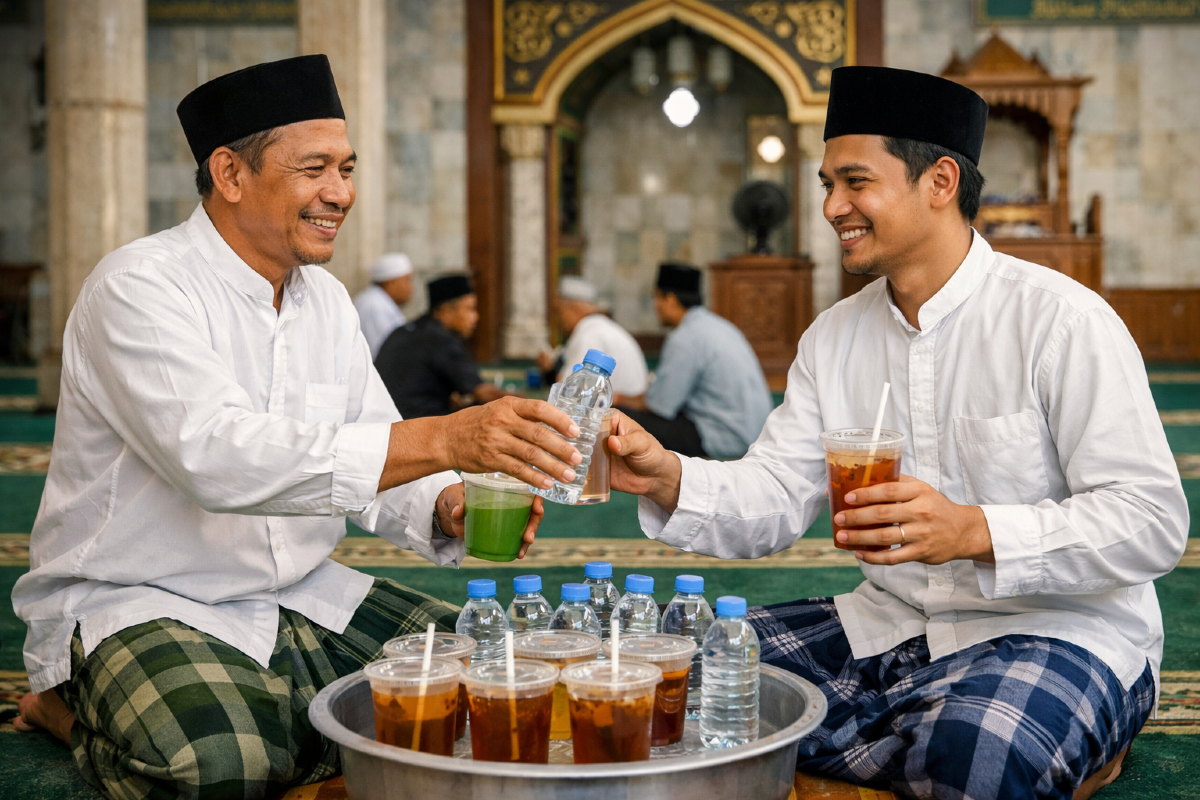 Ketika Masjid Menjadi Rumah Berbagi: Spirit Memberi Makan dan Minum dalam Islam